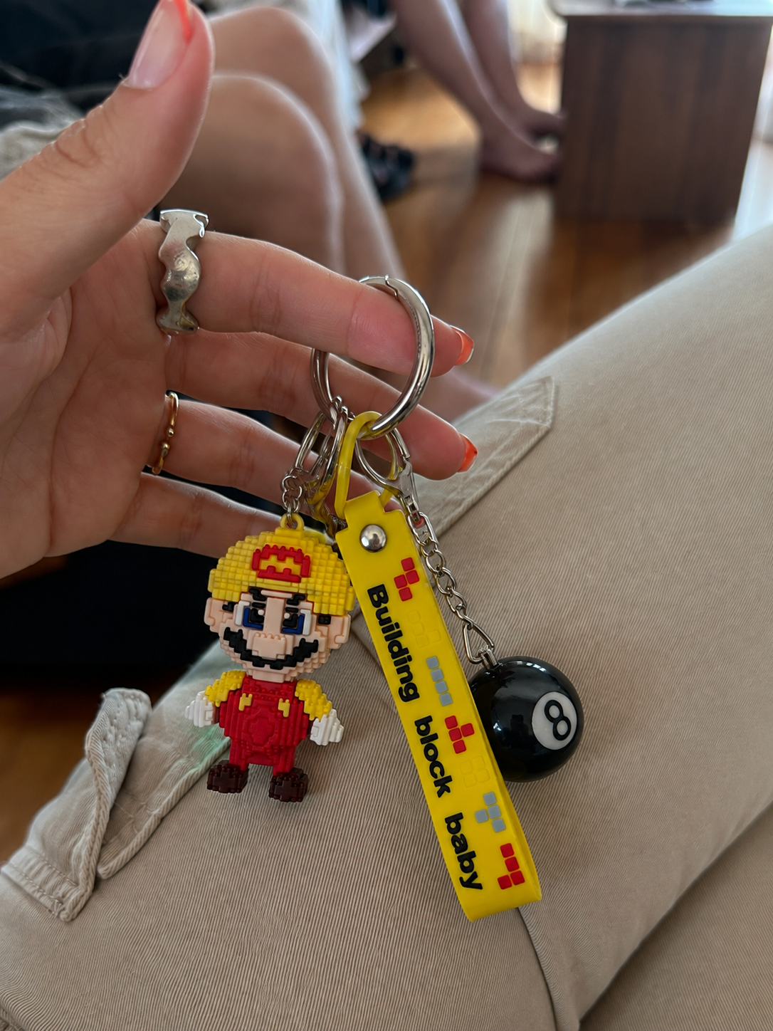 Mario premium collectible keychain from AERO Store