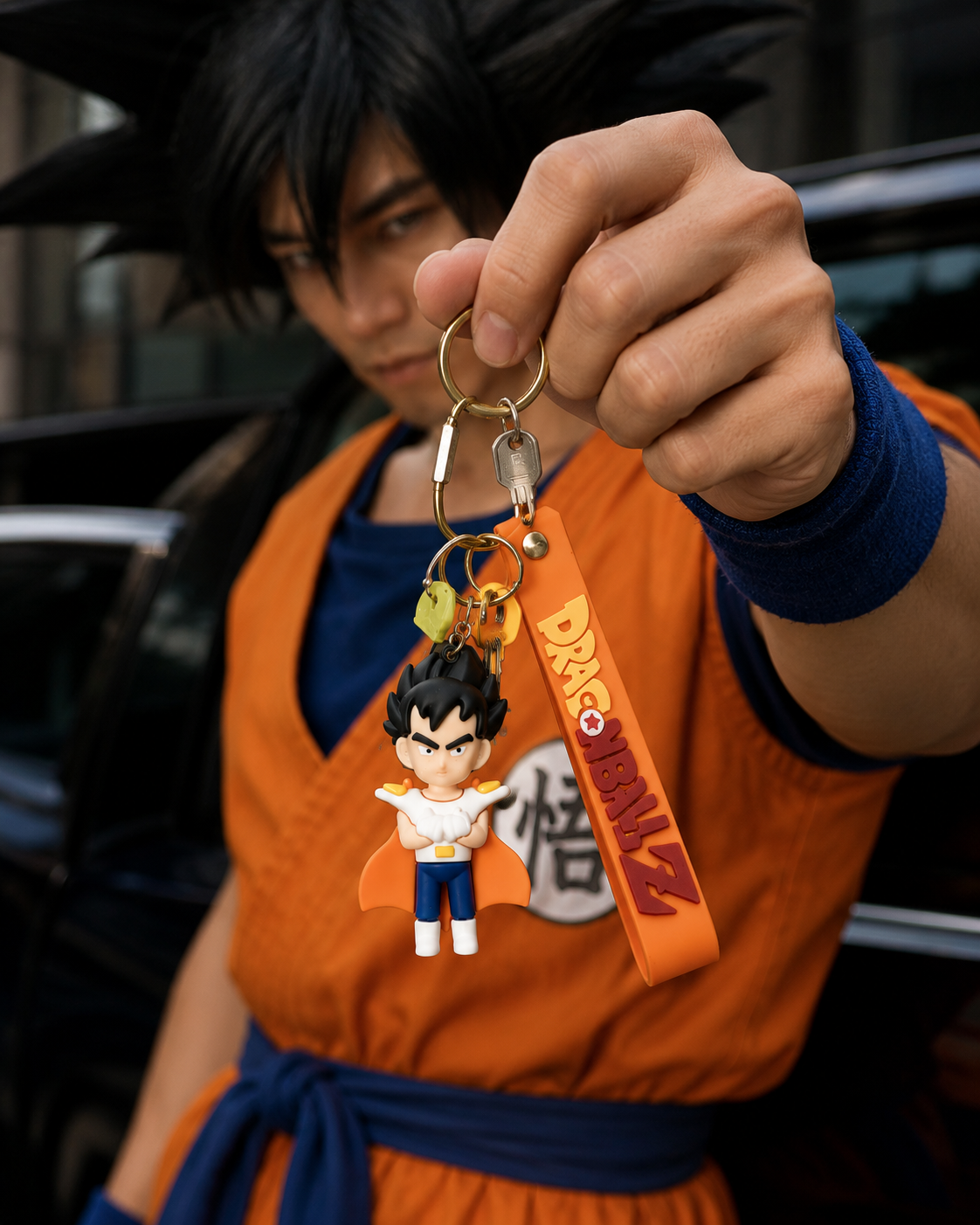 Vegeta premium collectible keychain from AERO Store